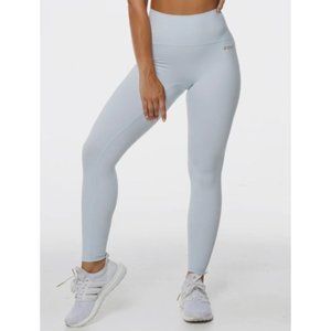 Echt Pants Womens XXS White Scrunch Workout Athletic Ankle Leggings High Waisted